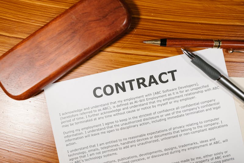 an employment contract